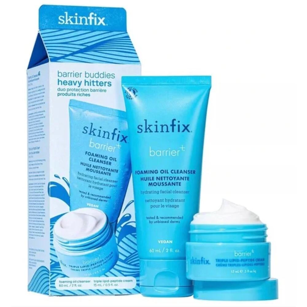 Skinfix Barrier Buddies: Heavy Hitters Hydration Set for Dry + Sensitive Skin